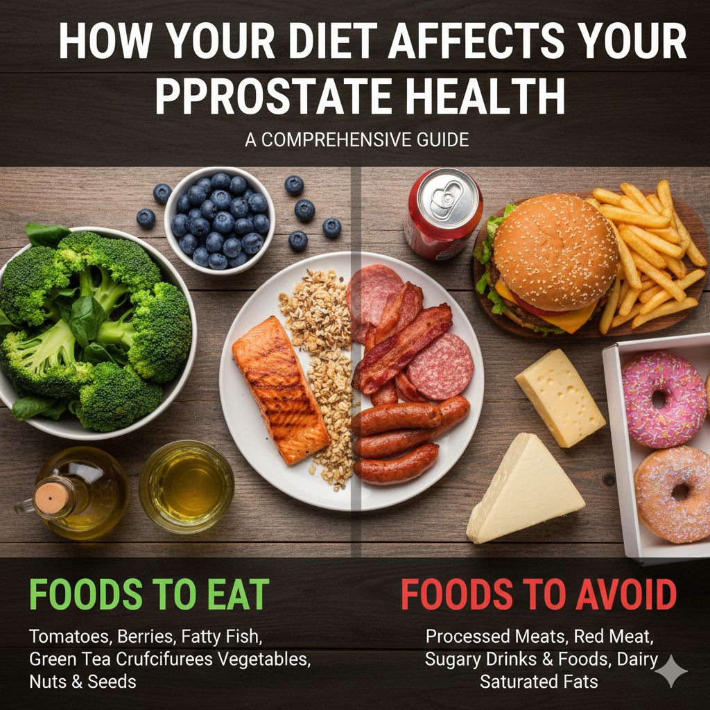 How Your Diet Affects Your Prostate Health (Foods to Eat and Avoid)