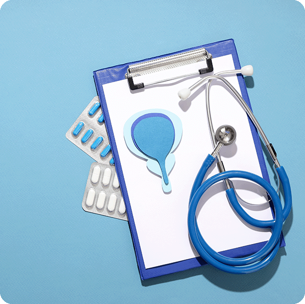 DHT Balance - Clipboard and stethoscope
