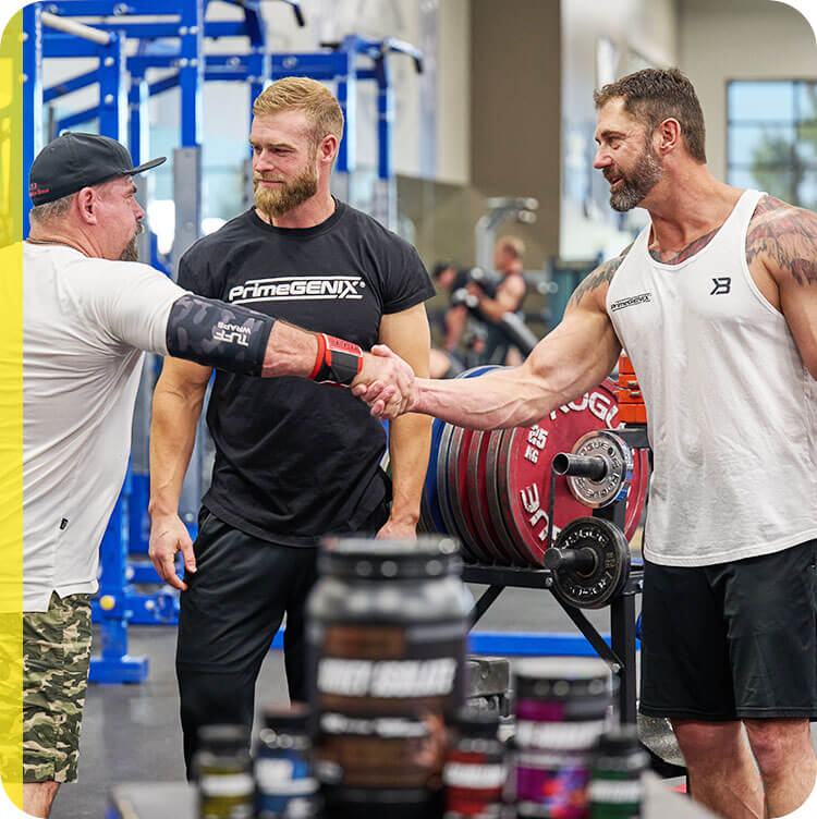 PrimeGENIX handshake guarantee and men’s supplement brand positioning