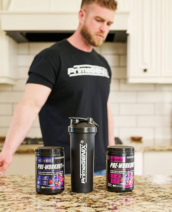Dr. Redden PrimeGENIX products and Shaker Cup